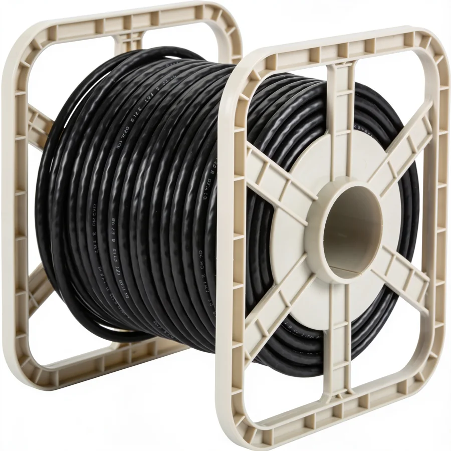 Kabeltrommel mit Outdoor-Netzwerkkabel